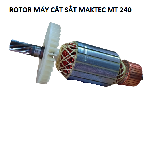 Rotor máy cắt sắt mt240 hàng dây đồng chất lượng cao - ro mt240 dca