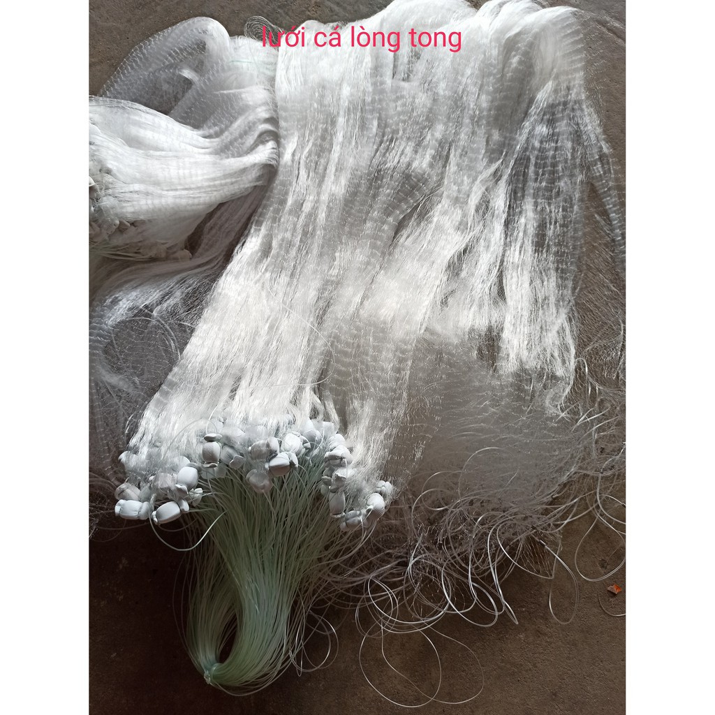 Lưới bắt cá lòng tong dài 20m