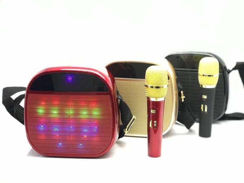 Loa Bluetooth Karaoke YS-A25 xách tay kèm Mic không dây cao cấp - Mới nhất trên thị trường - Bảo hành 1 năm - Cam kết giá tốt