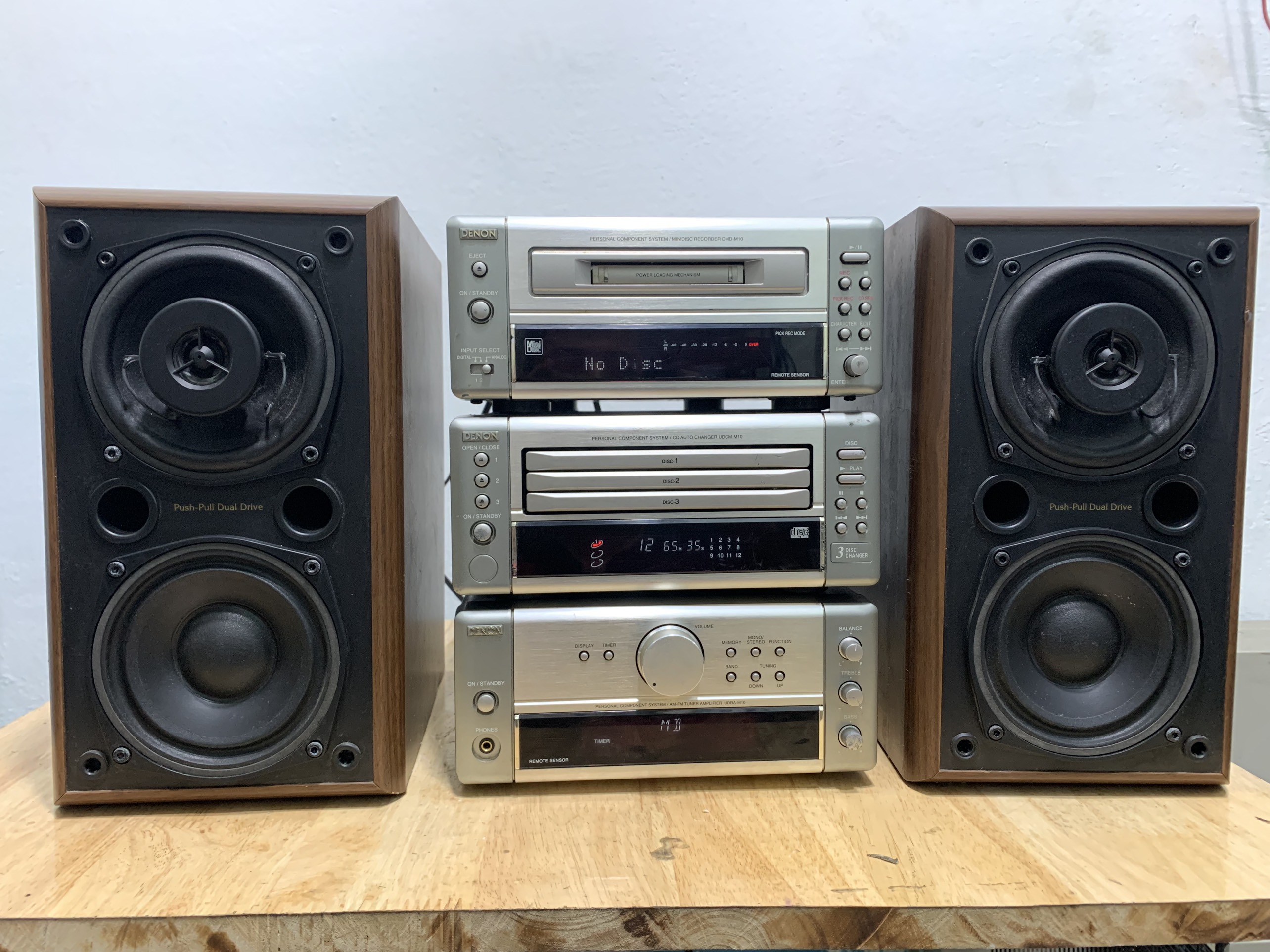 Bán dàn nghe nhạc Denon M10 loa m7 đẹp keng hát cực tốt