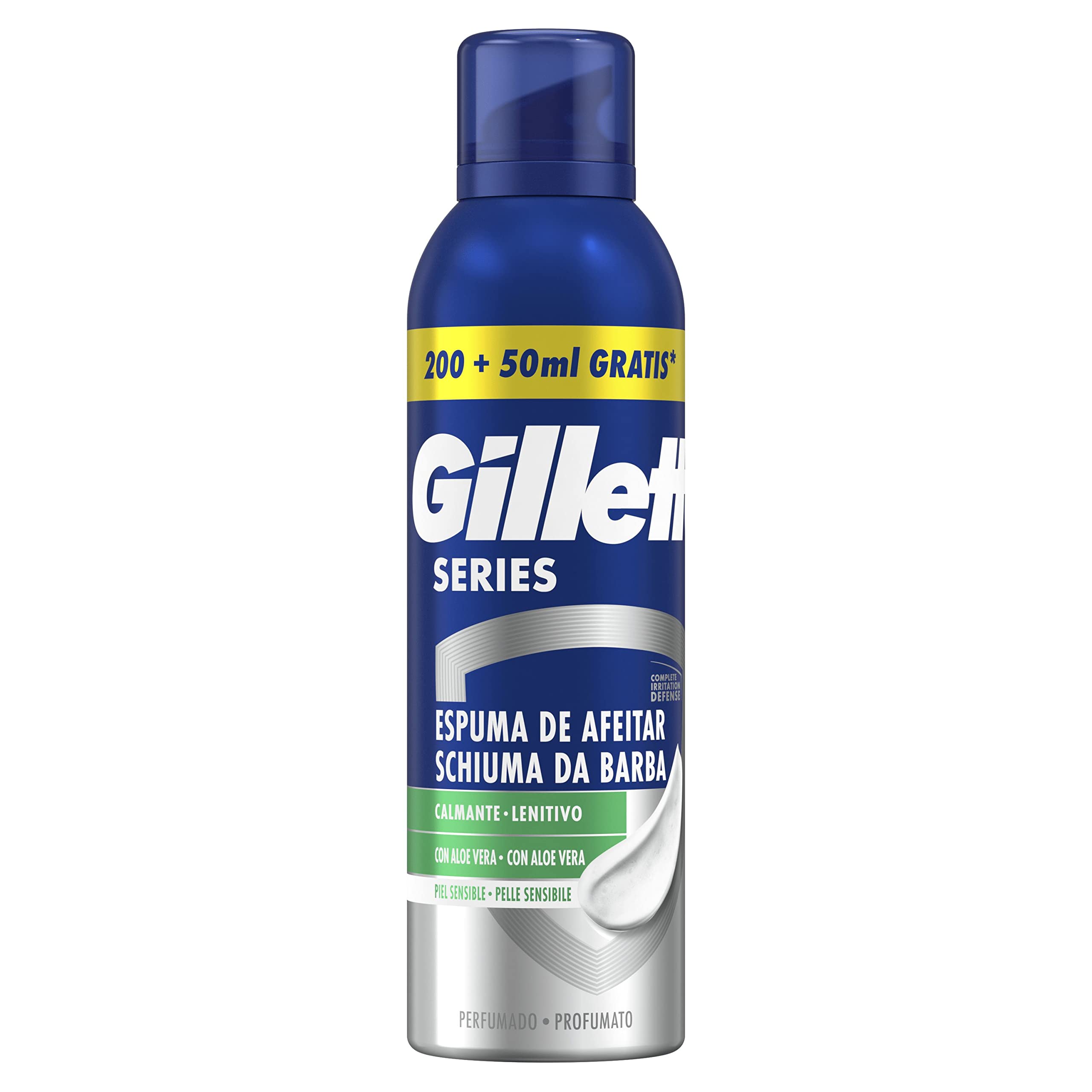 Bọt cạo râu Gillette Series Espuma De Afeitar cho da nhạy cảm Colombia 300ml