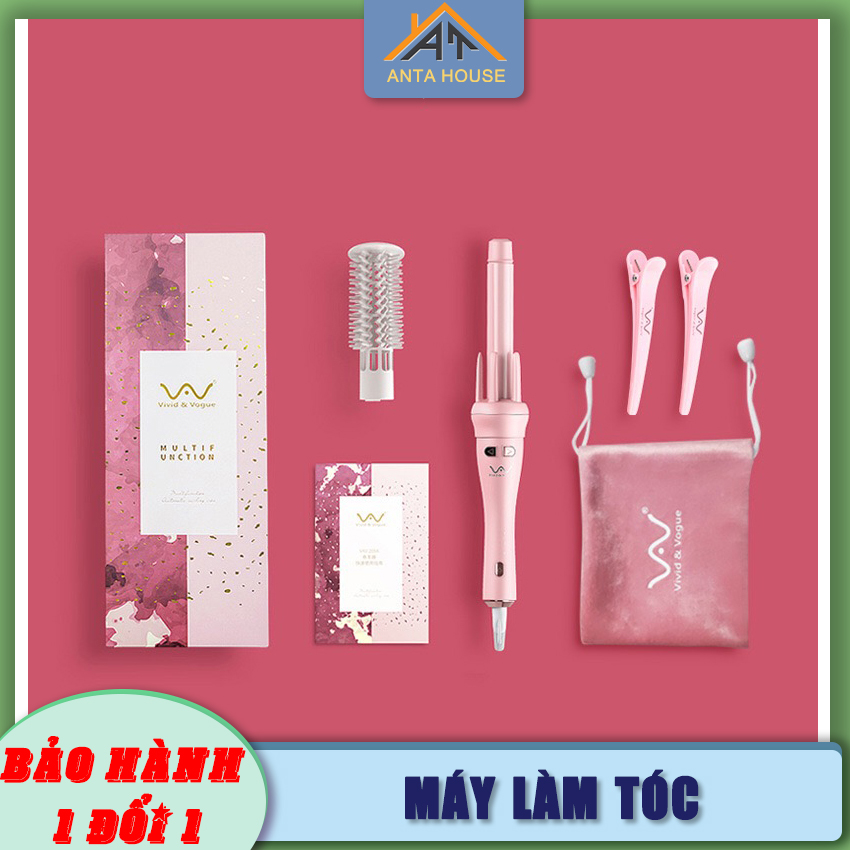 Máy uốn tóc xoăn xoay tự động 360 antahouse - máy làm tóc uốn xoăn tự động - máy uốn tóc chuyên nghiệp