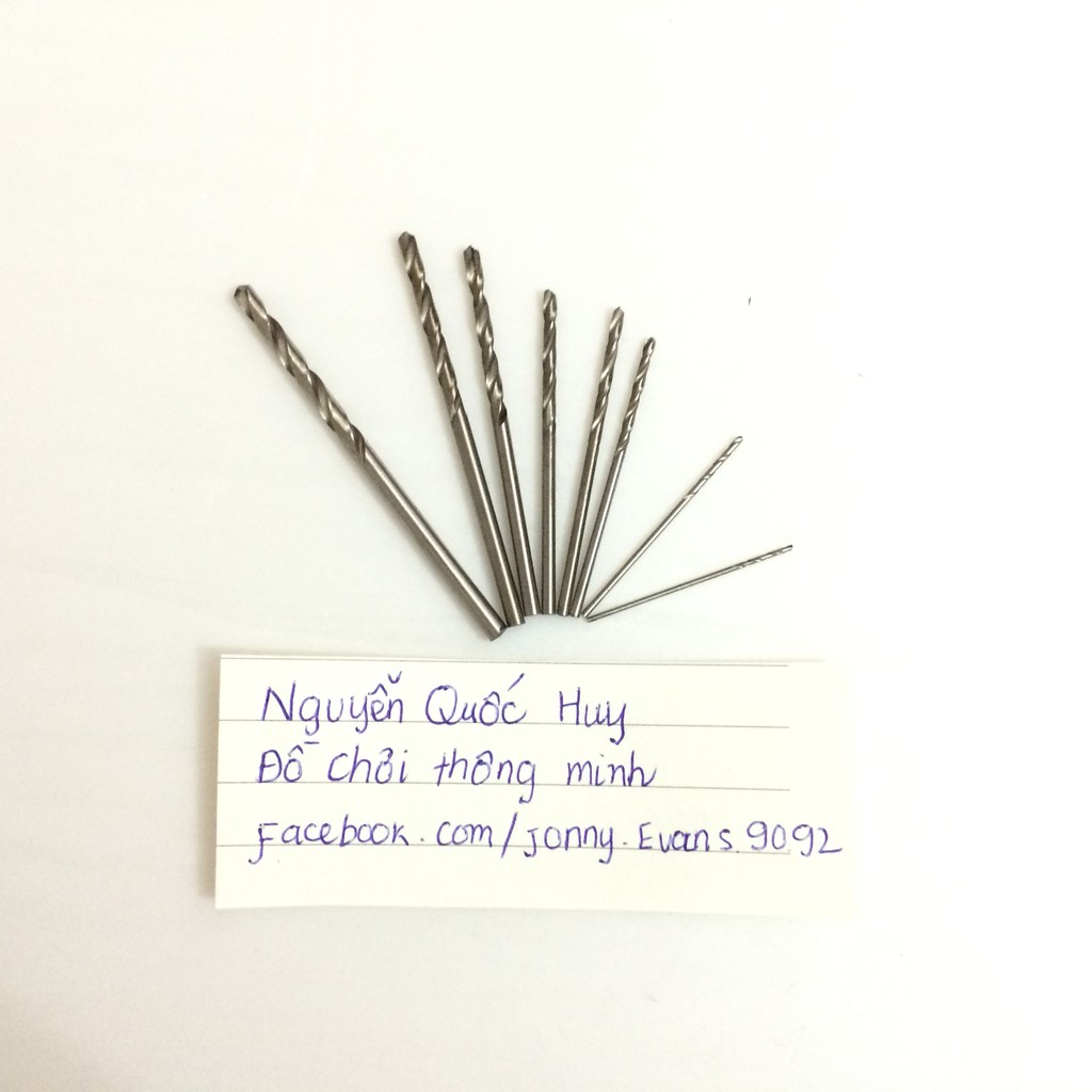 Bộ 8 mũi khoan mini, cam kết hàng đúng mô tả, đa dạng mẫu mã, màu sắc, an toàn đến sức khỏe người sử dụng