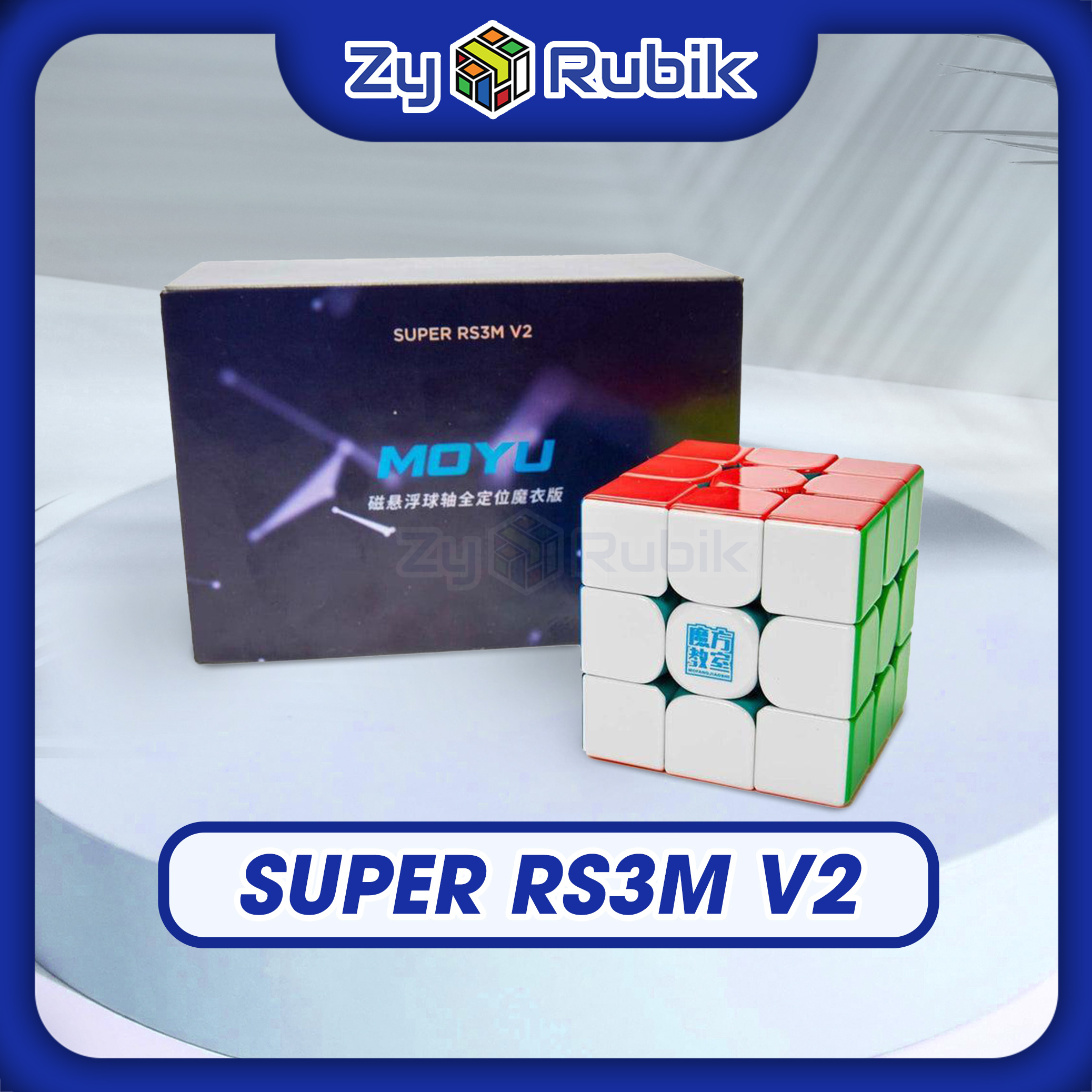 Rubik 3x3 MoYu RS3M 2022 V2 Có Nam Châm