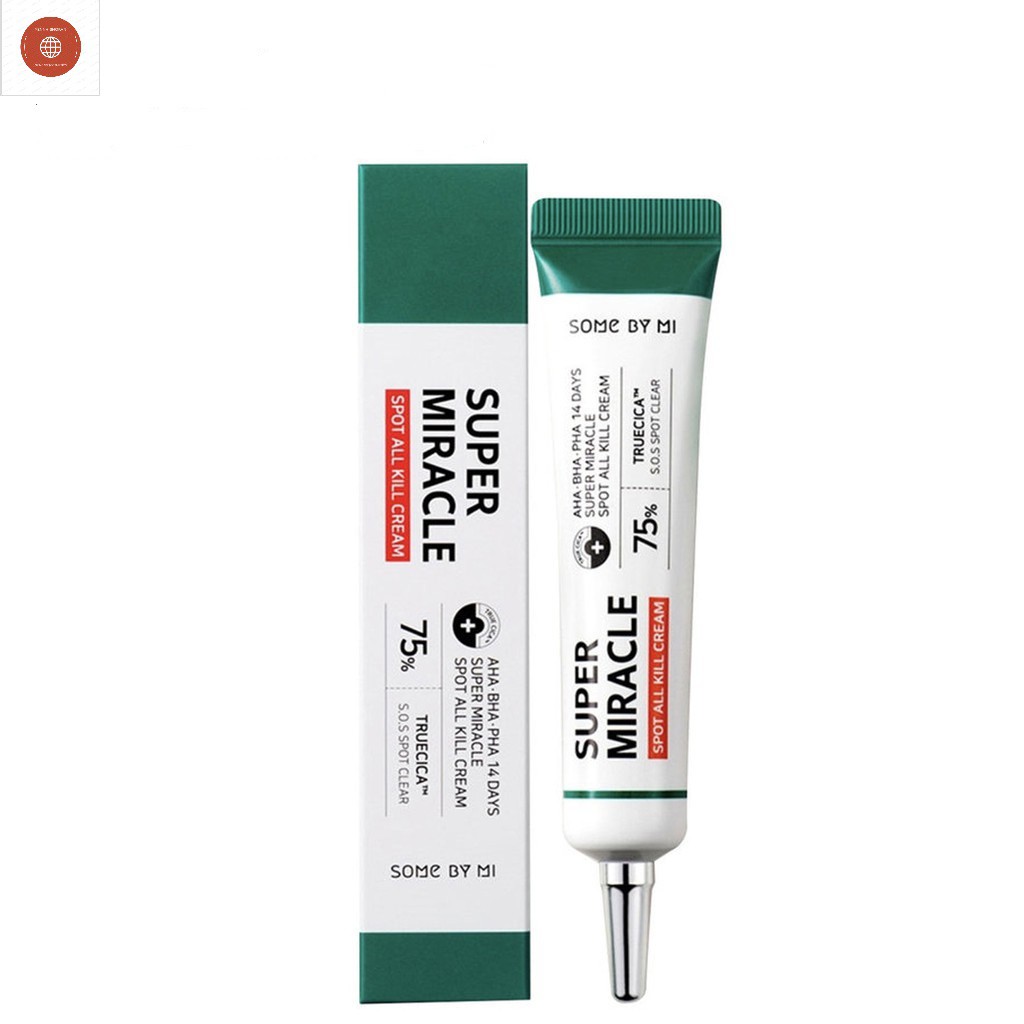 Kem chấm mụn some by mi aha-bha-pha 14 days super miracle spot all kill cream 30ml