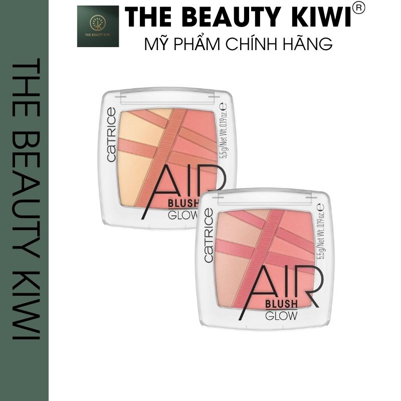 Phấn má hồng Catrice Air Blush hạt phấn nhẹ mịn lì cho lớp trang điểm tự nhiên 5,5g