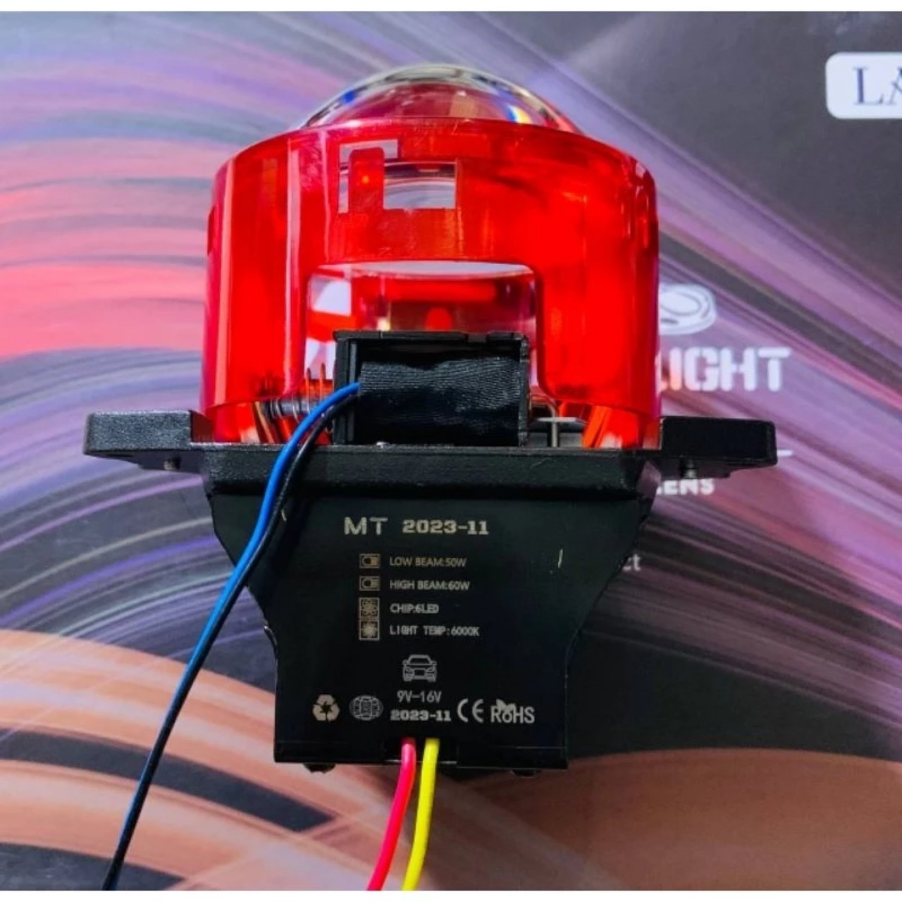Đèn pha biled 3.0 f11, mt racing công suất 70w