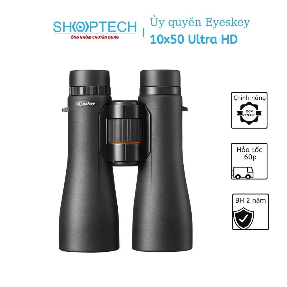 Ống nhòm 2 mắt Eyeskey 10x50 Ultral HD cao cấp chính hãng quan sát siêu xa chuyên dụng săn ong du lịch dã ngoại