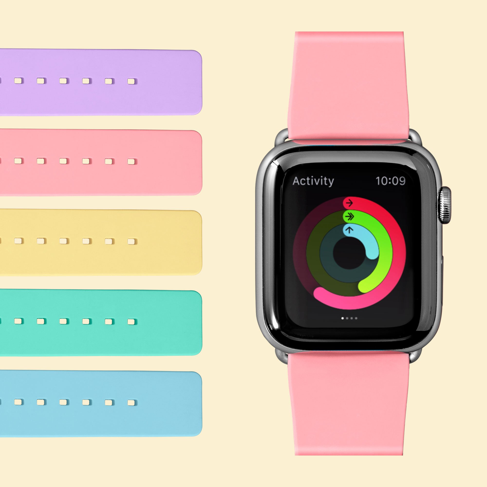 Dây đeo LAUT Huex Pastels dành cho Apple Watch Series 1/2/3/4/5/6/SE 38/40/42/44
