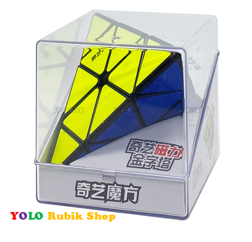 Rubik qiyi pyraminx ms sticker tam giác - đồ chơi rubik giúp phát triển trí tuệ, đồ chơi logic