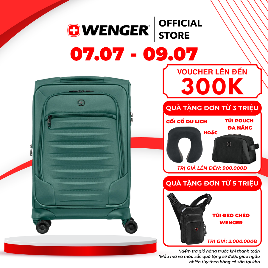 Vali kéo Checklite II Wenger Thụy Sĩ