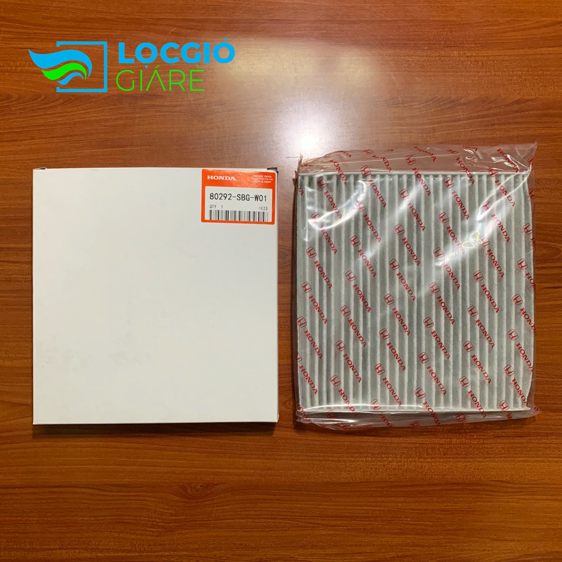 Lọc gió điều hoà than hoạt tính Honda Civic 1.8, 2.0 2008-2015; CRV 2.0, 2.4 2008-2017; ACCORD 2.0 2.4, ODYSSEY 2.4 03-20