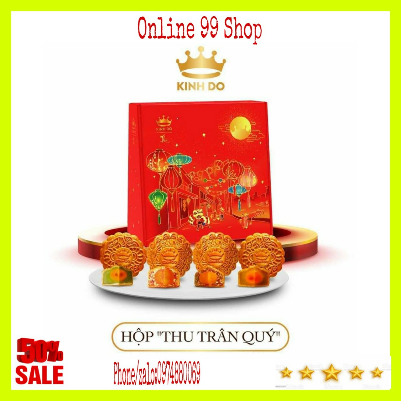 Bánh trung thu kinh đô 2022 150gr/1 trứng bánh- kinh đô mondelez