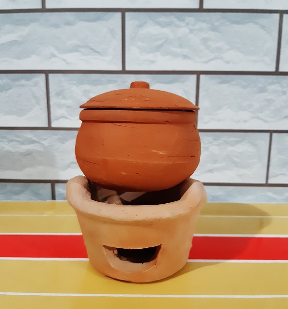 Combo lò mini và niêu mini lớn