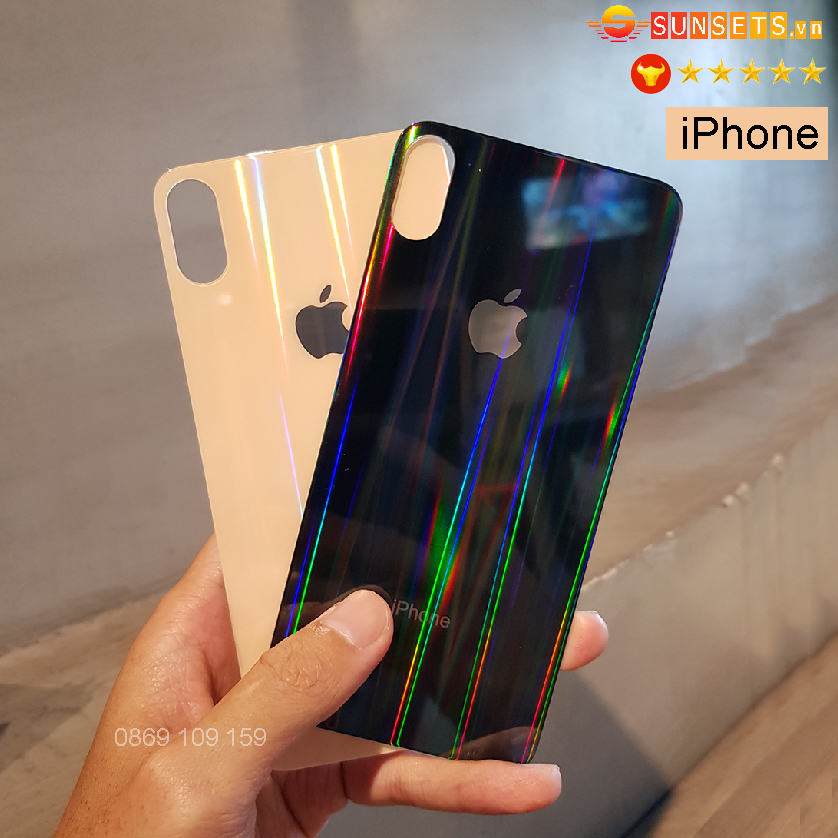 Kính cường lực mặt sau iphone x/ xs max/ 6/ 7/ 8 plus