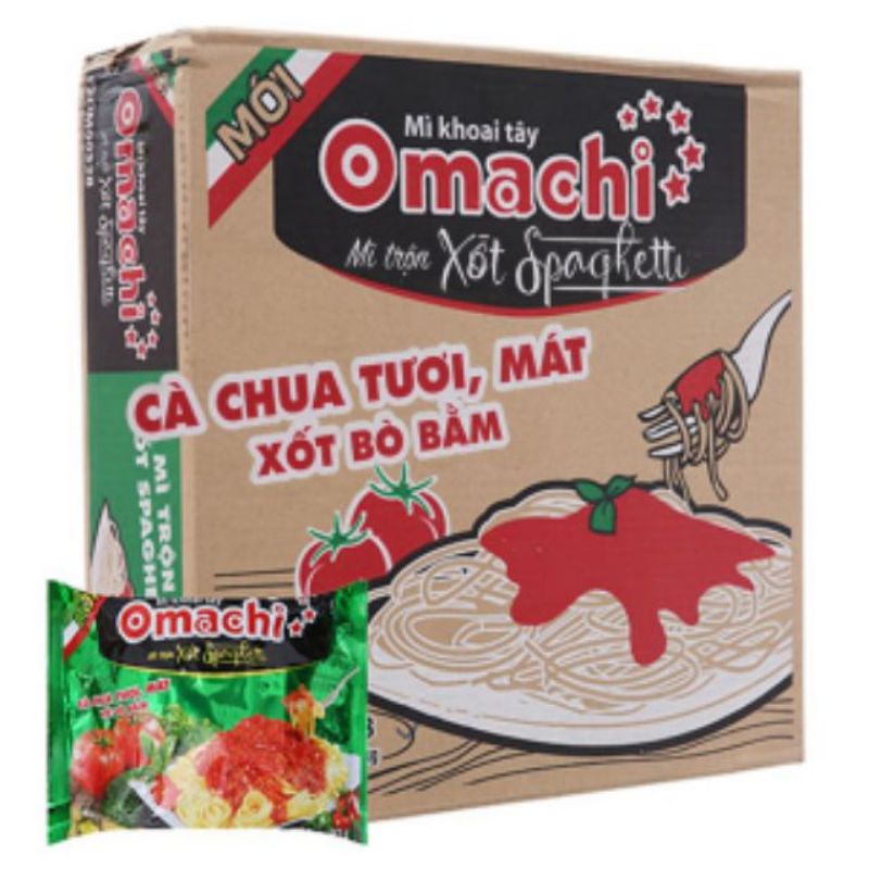 Omachi spaghetti thùng 30 gói