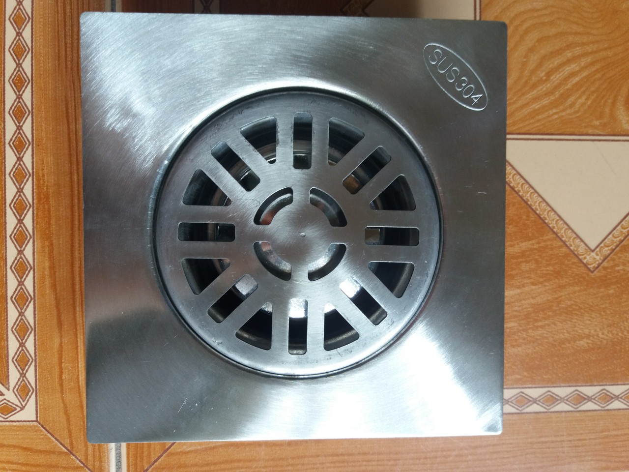 [hcm]hố ga (nắp chắn rác/ chắn rác/ nắp cống/ nắp ống nước) - inox 304 (phi 60/ 90/ 114)