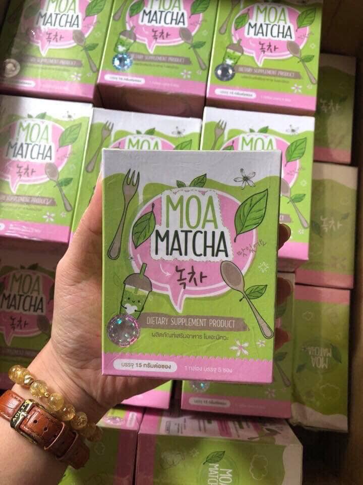 Trà sữa giảm cân moa matcha