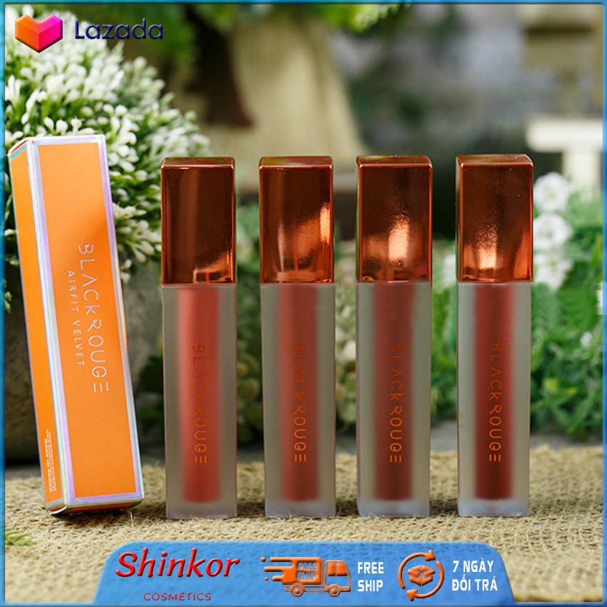 Son BlackrougeAir Fit Velvet Tint Version 3-Son Kem Lì Siêu Mịn Không Gây Hiện Tượng Khô Môi SHINKOR