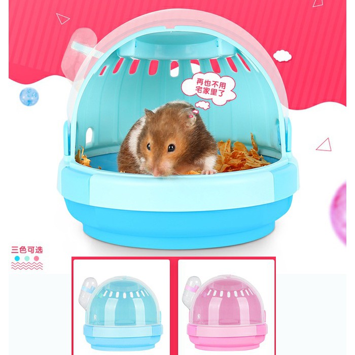 Lồng ufo xách tay. du lịch cho hamster