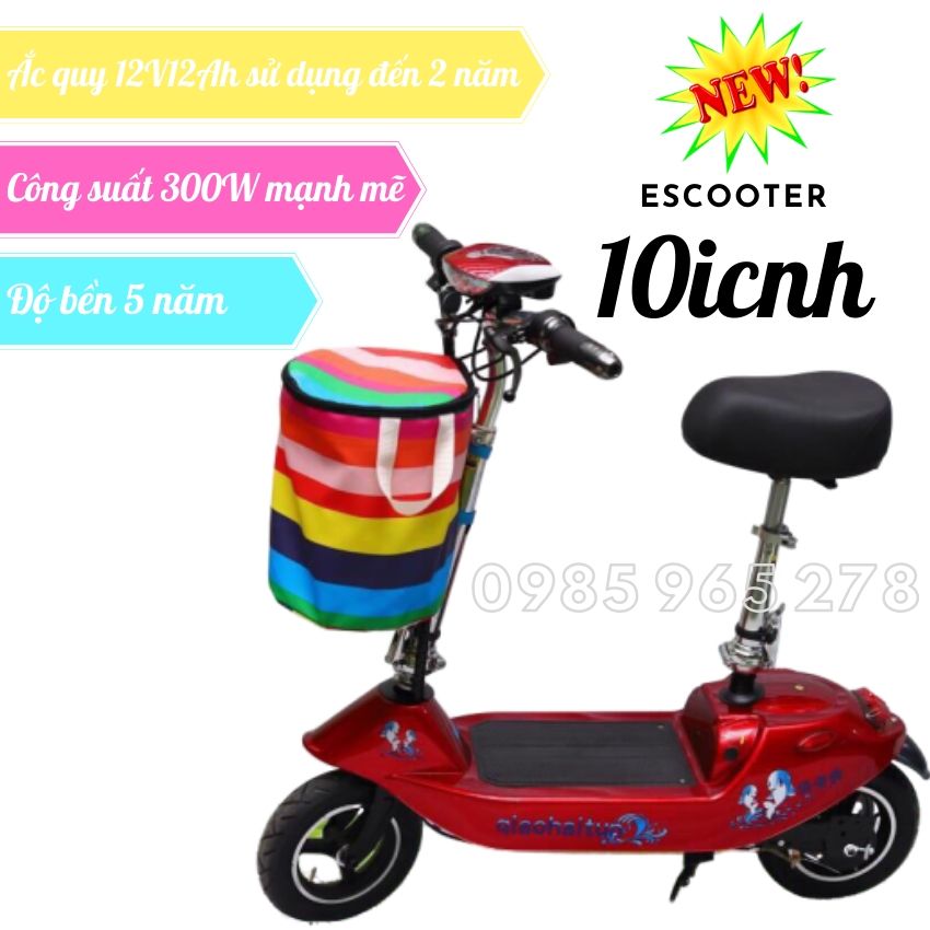 Xe đạp điện mini, xe điện mini gấp gọn, xe điện scooter