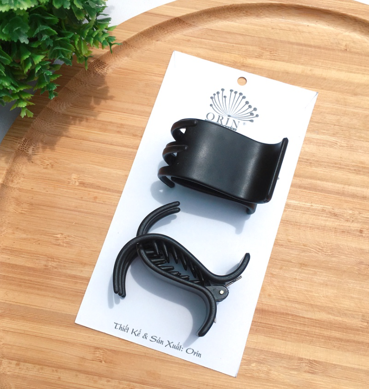 Kẹp tóc nữ Hàn Quôc cute càng cua 5 răng, 3 răng SOGA KCC.0001