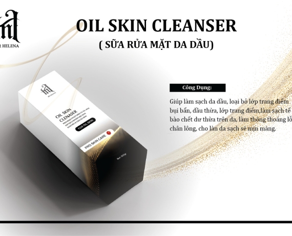 Sữa rửa mặt da dầu dr helena