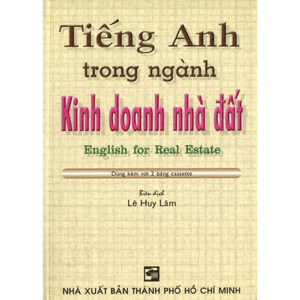 Ns minh tâm - sách - tiếng anh trong ngành kinh doanh nhà đất