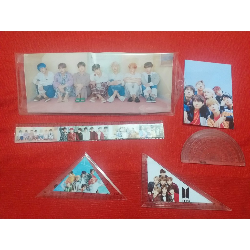 Bộ thước eke hình bts 19k/bộ