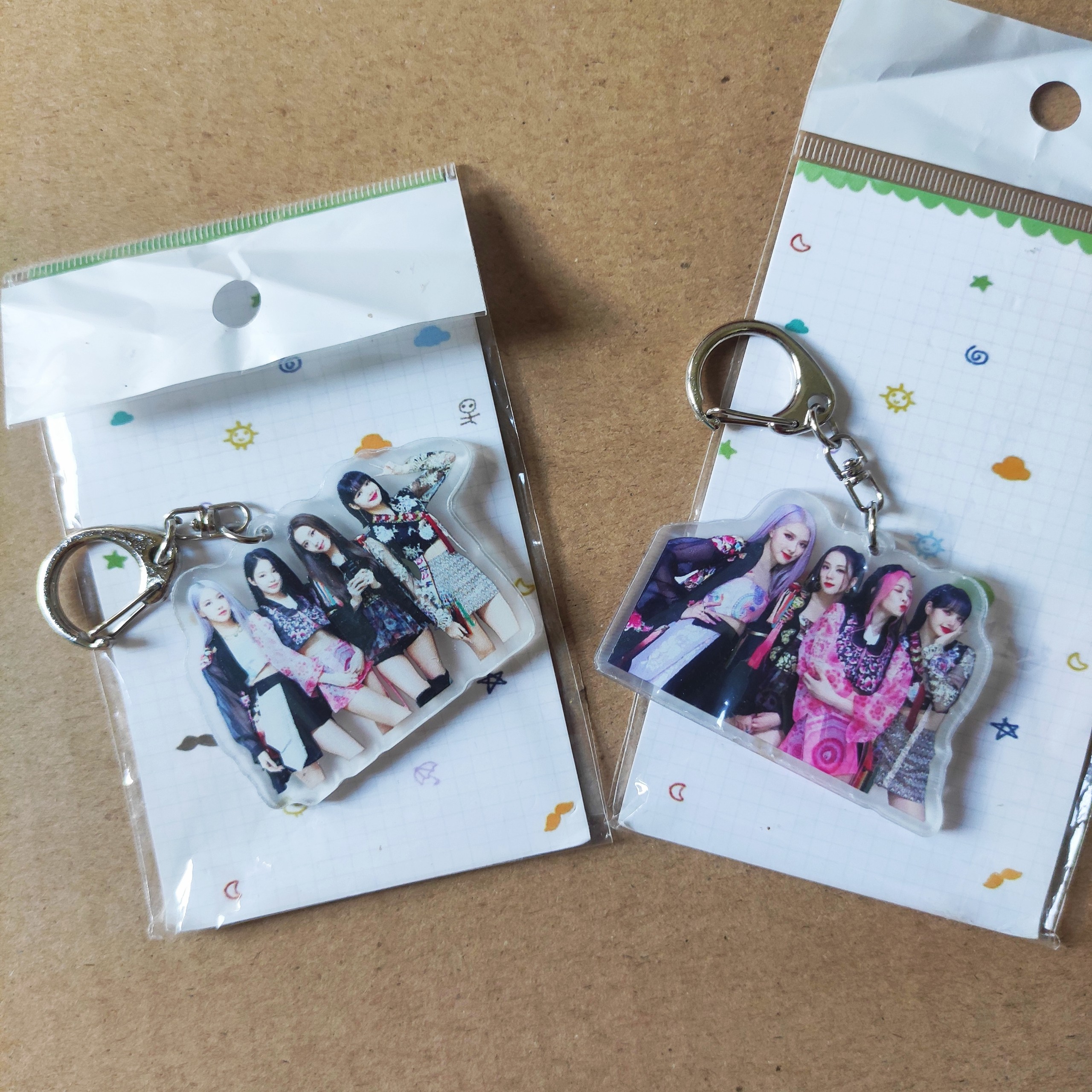 Blackpink móc khóa treo trang trí 6cm jennie jisoo lisa rosé