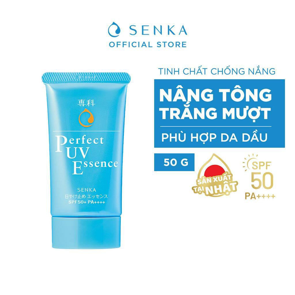 Kem Chống Nắng Nâng Tông Senka Perfect UV Essence 50g | An Beauty Shop