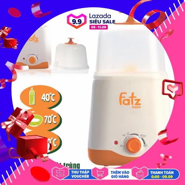 Máy hâm sữa hai bình cổ rộng thế hệ mới Fatz Baby FB3012SL