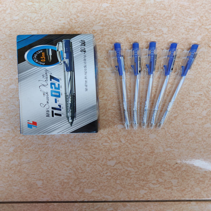 Bút Bi Thiên Long 027 Hộp 20 chiếc