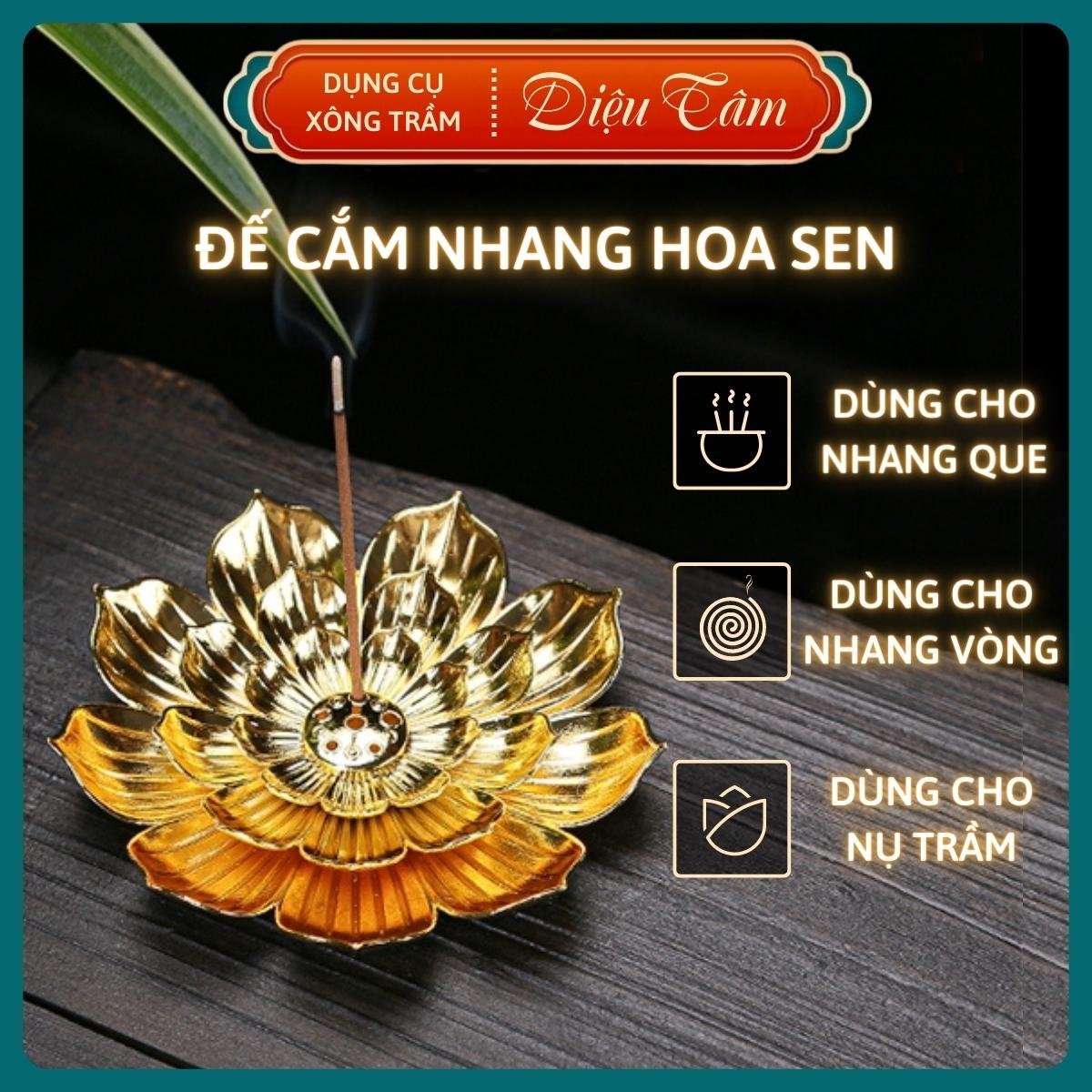 Đế cắm nhang vòng, trụ cắm nhang vòng hương vòng hương không tăm đặt hương thắp hương để lư trầm phụ kiện thác khói