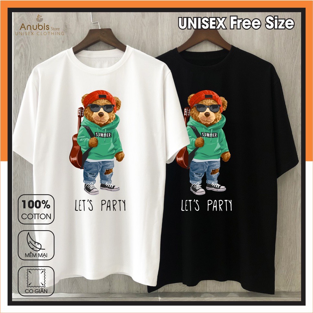 Áo Thun Unisex Teddy Party Anubis Store
