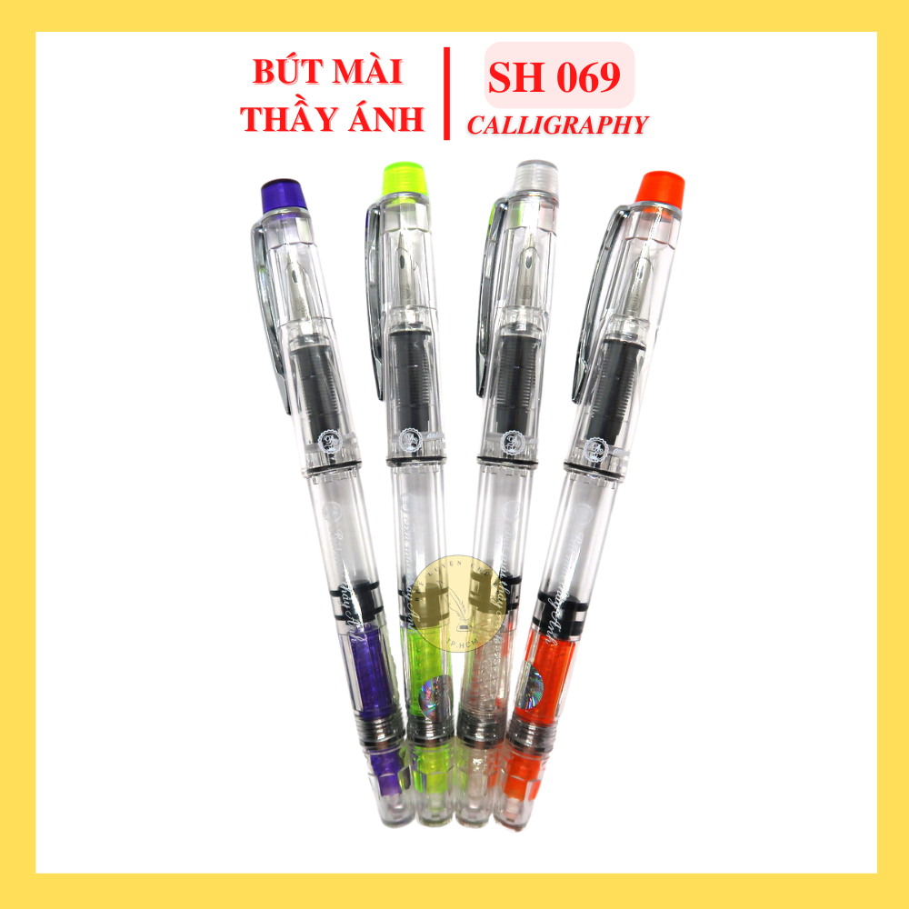 Bút mài thầy Ánh SH 069 ngòi lá tre kim tinh nét nhỏ thanh đậm rõ