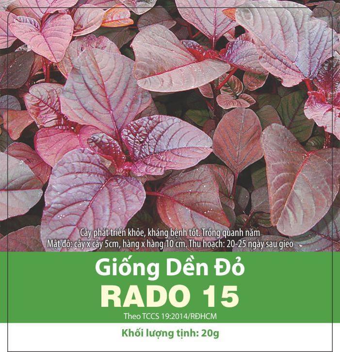Hạt Giống Rau Dền Đỏ Cao Sản Dễ Trồng Gói (20gr)