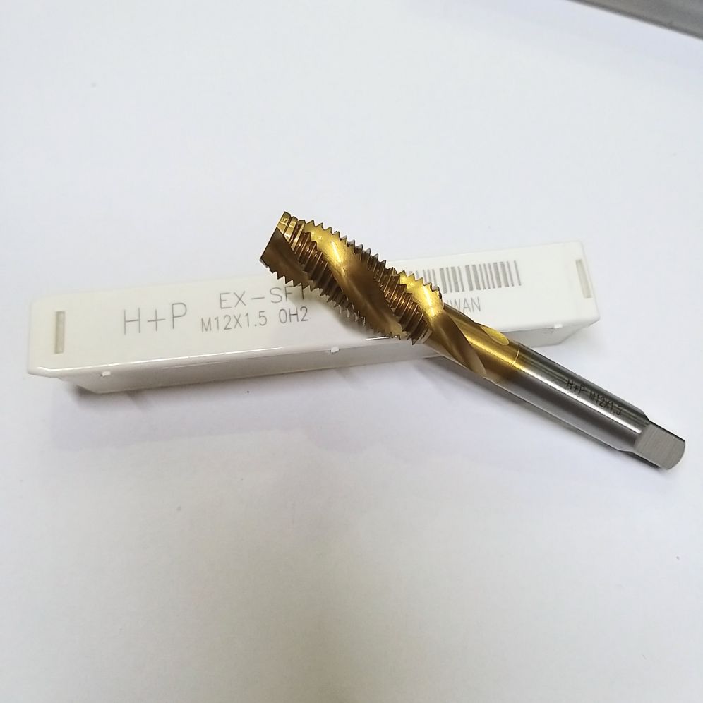 Mũi taro h+p vàng xoắn m12x1.5