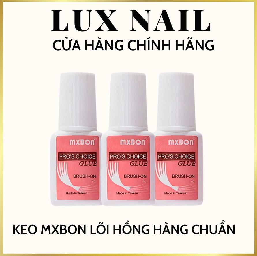 Keo Mxbon gắn dán móng giả siêu chắc loại 1, keo dán móng mxbon chuyên dụng cho dân làm nail