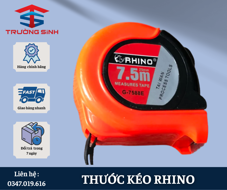 Thước kéo Rhino 2 mặt