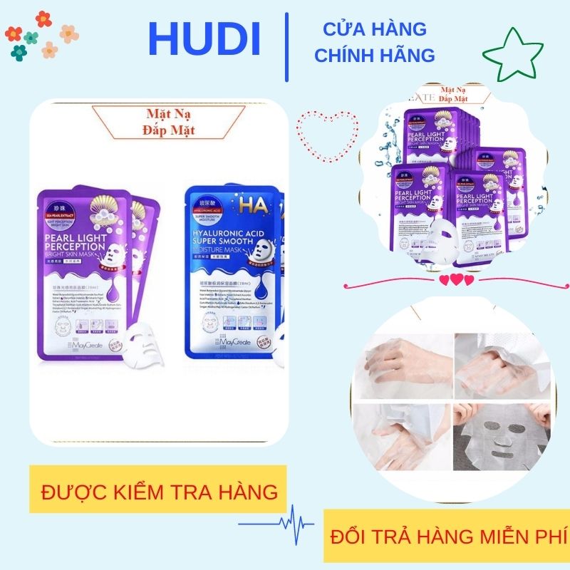 Mặt nạ ha xanh tím - mặt nạ cấp ẩm cho da - mã mnca01