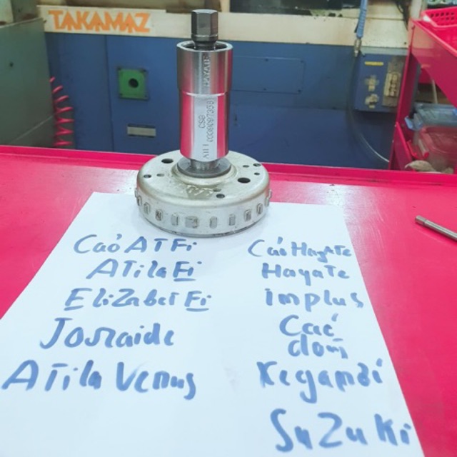 BỘ CẢO VÔ LĂNG ( vam mâm điện) HAYATE & ATILA FI ( CSG )