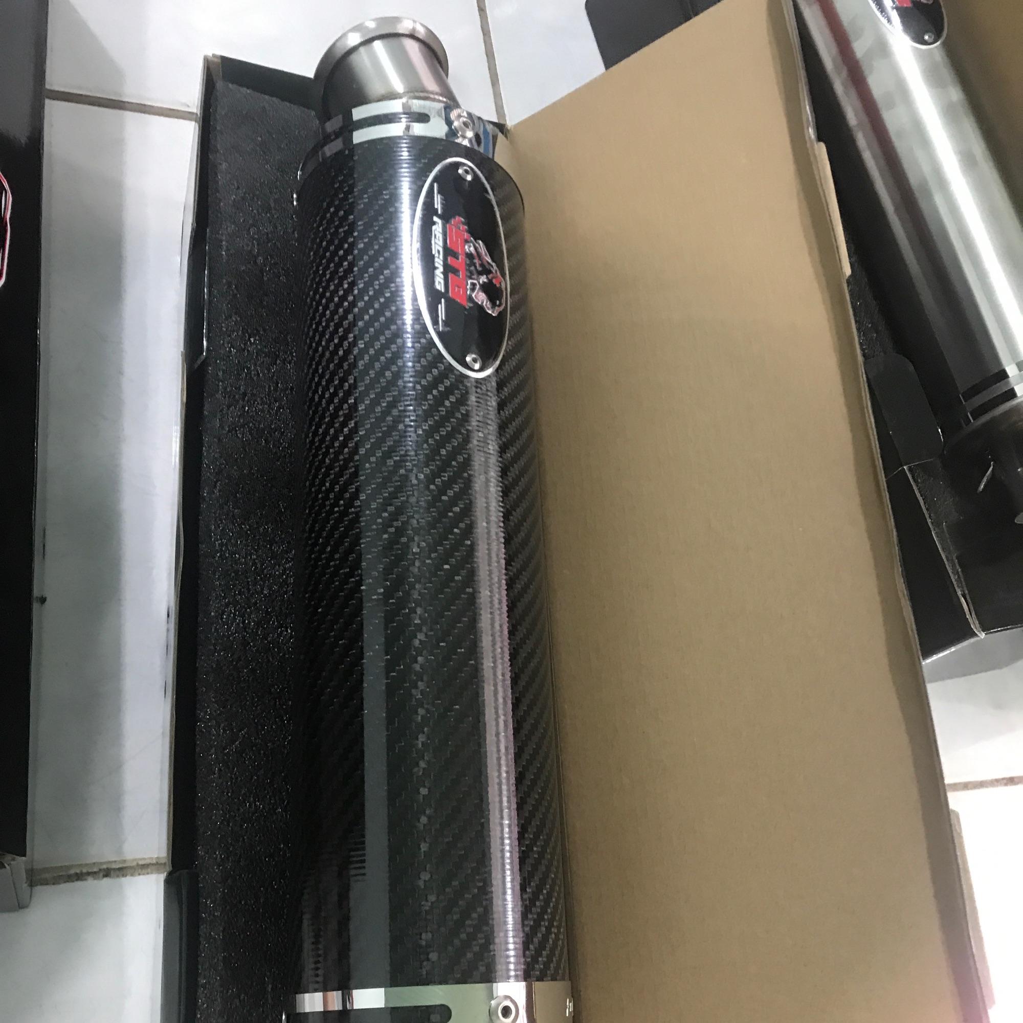 Pô STB CARBON MỎ CỤP hàng Real kèm phụ kiện