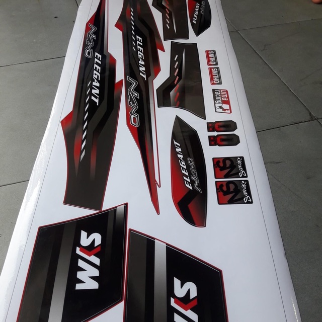 Tem rời Elegant đỏ đen|mẫu mã đa dạng|chi tiết sắc nét|nhận làm Tem rời theo yêu cầu, cam kết hàng đúng với hình mô tả