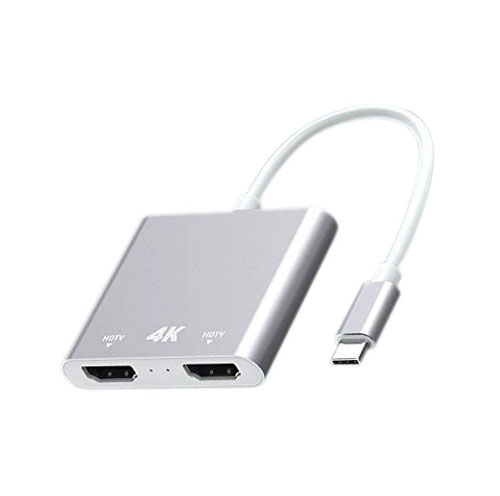 Cáp usb type c ra 2 cổng hdmi onten otn-9175b