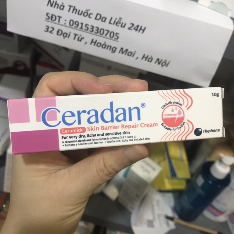 Kem dưỡng ẩm Ceradan skin barrier repair cream