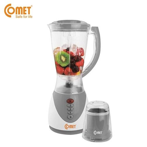 Máy sinh tố 1,5 lít comet 2 cối nhựa siêu bền cm9966
