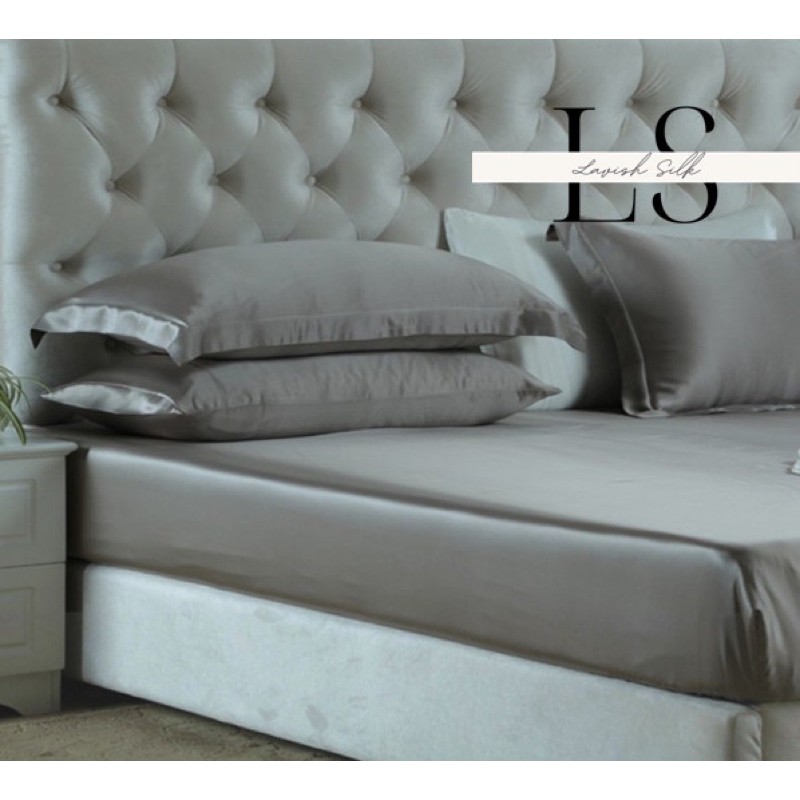 Lavish silk premium cooling non-Silk plain cloth single bed sheet non