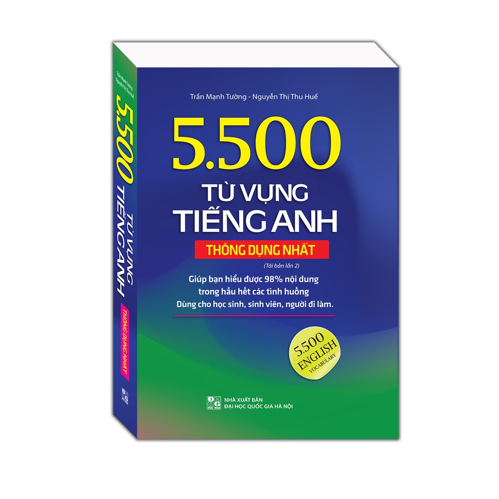 5500 Từ Vựng Tiếng Anh Thông Dụng Nhất (Bản Màu)