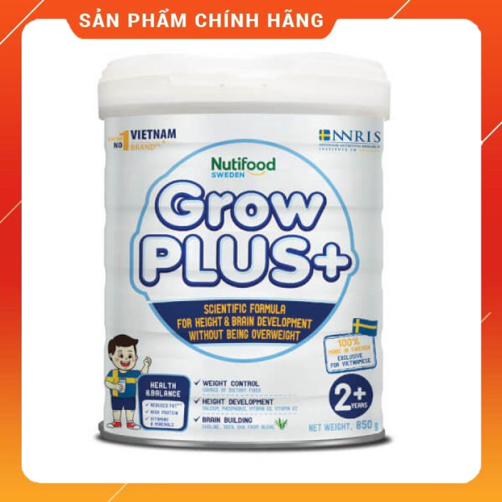 Sữa Growplus+Trắng Dành cho trẻ trên 2 tuổi -Nutifood